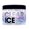 Clear Ice Ampro Firm Flexible Hold Alcohol-Free Gel 12.27 oz — official pack photo 40831 (40831 - Clear Ice 12.27oz-Front - Web.jpg) from amprogel.com