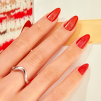 Kiss Voguish Fantasy Holiday Press On Glue Nails - Carol for You official pack