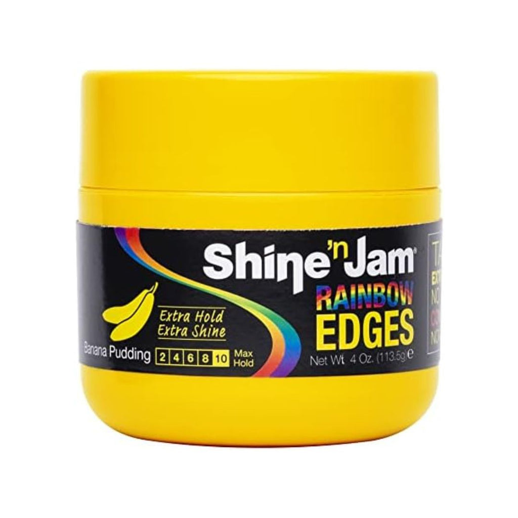Shine 'N Jam Edge Control Banana Pudding 4 Oz *