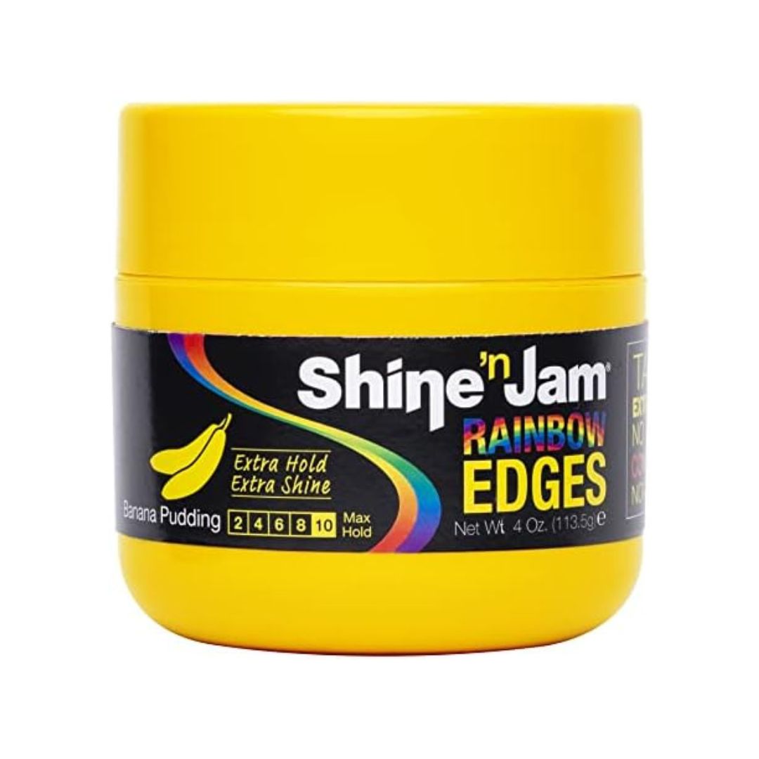 Shine 'N Jam Edge Control Banana Pudding 4 Oz *