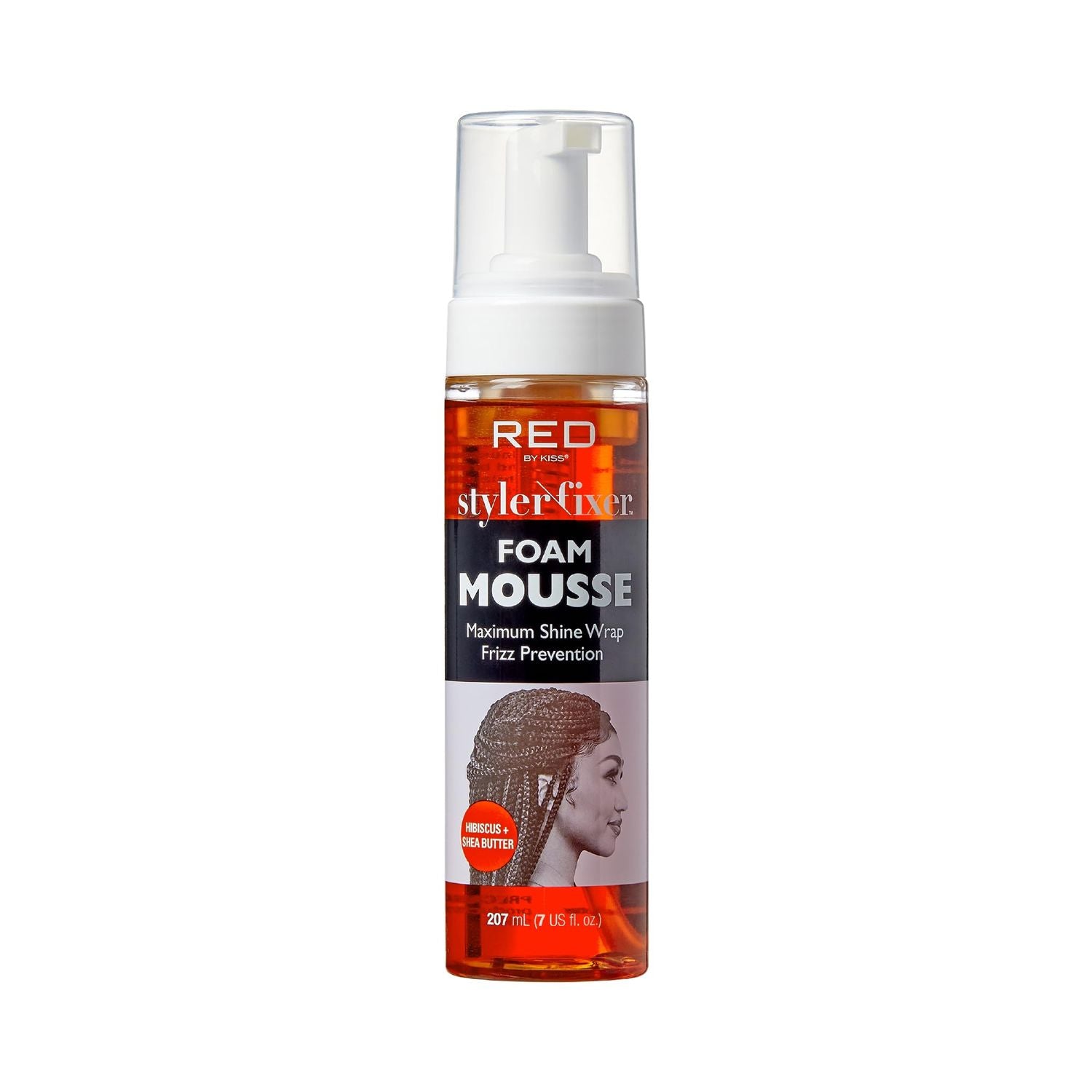 Red Styler Fixer Foam Mousse 7 Oz