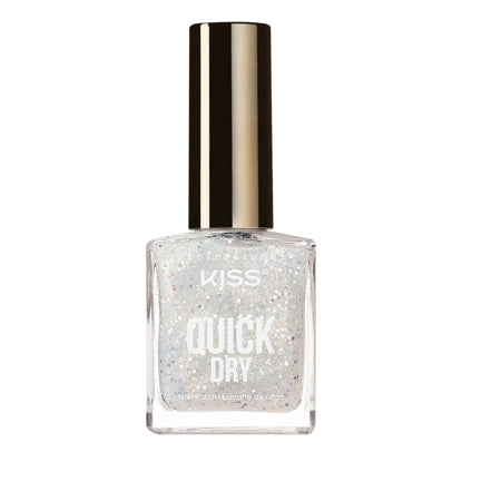 Kiss New York Professional Quick Dry Nail Polish (#QP08 - Disco Lights )