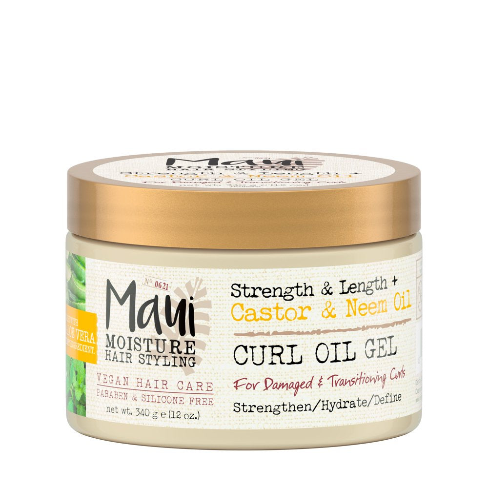 Maui Moisture Hair Styling Strength & Length Curl Oill Gel12oz