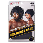 Red Dreadlock Tube Open Back Blk