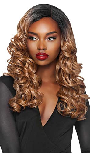Outre Batik Rouge 5pcs Long Length Wavy Style Futura Synthetic Hair Weaves - DEEP BODY 5PCS (950)
