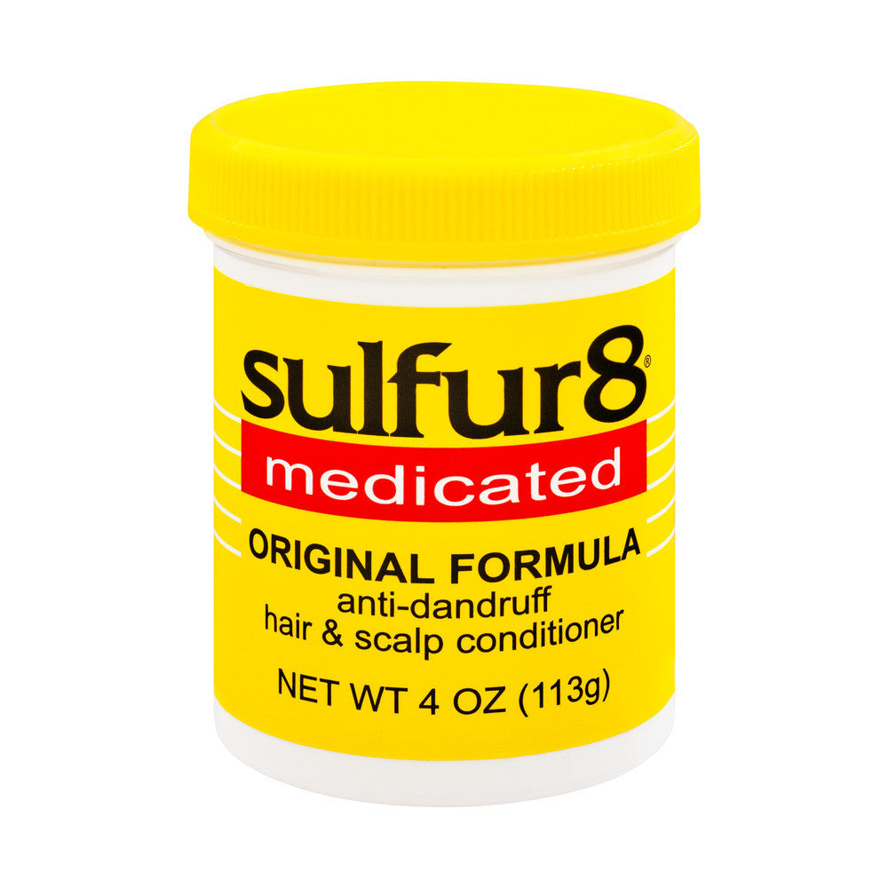 Sulfur 8 Medicated Anti Dandruff Hair And Scalp Conditioner 4 Oz