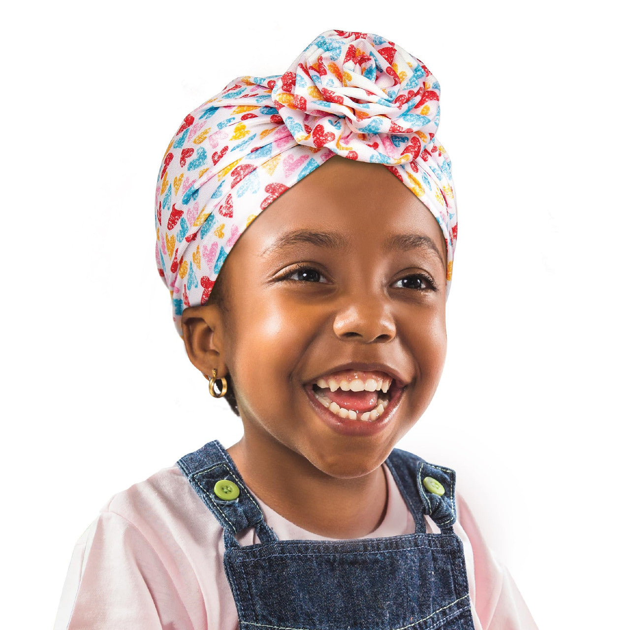 Red By Kiss Kids Pre-tied Top Knot Turban