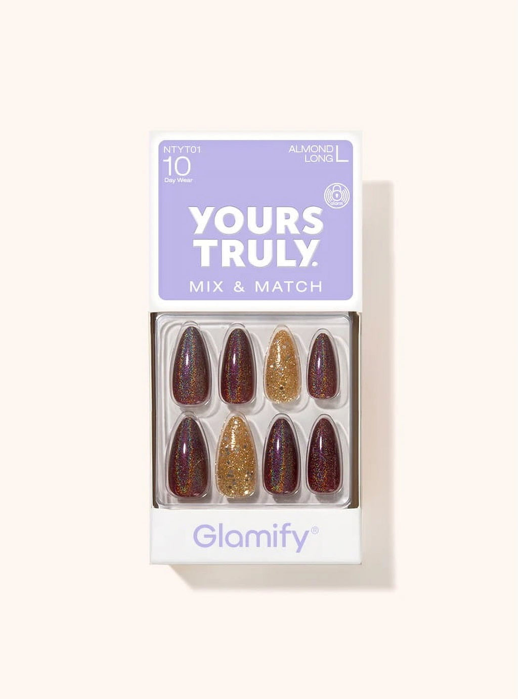 Yours Truly Mix And Match Almond Long