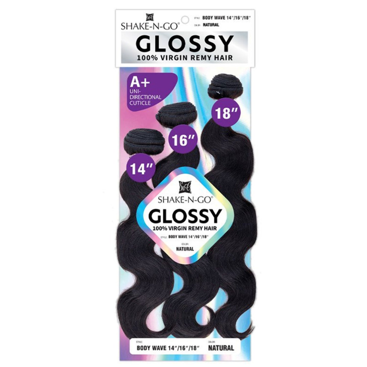 Glossy Body Wave 16" 18" 20"
