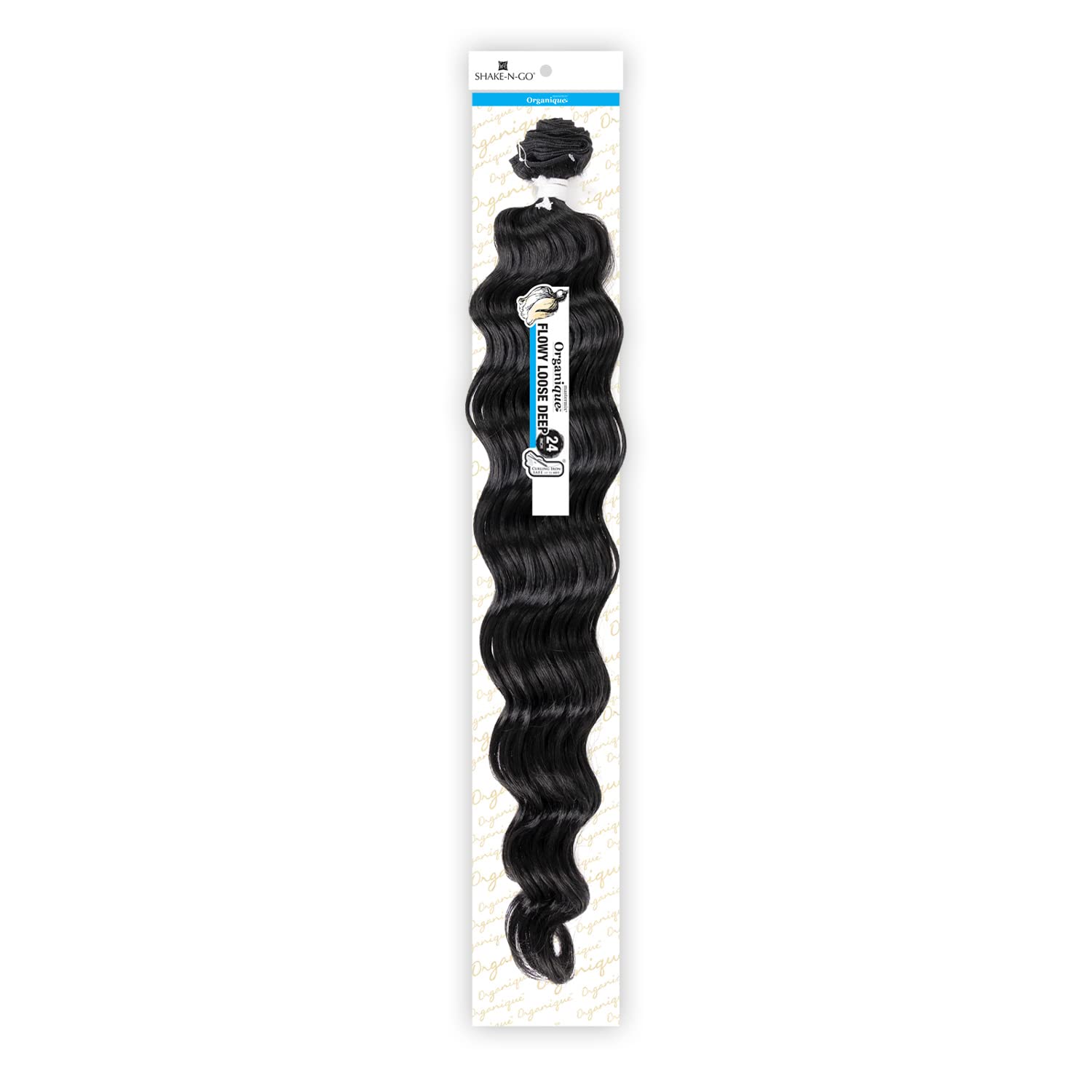 Organique Flowy Loose Deep 24" #1B