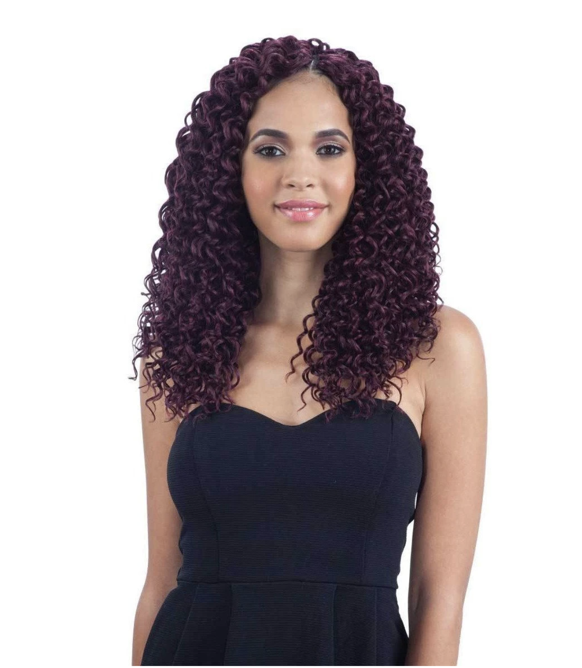 Freetress Braid Beach Curl 12" #Grey