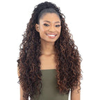 Organique Ponytail Beach Curl 28" #1B