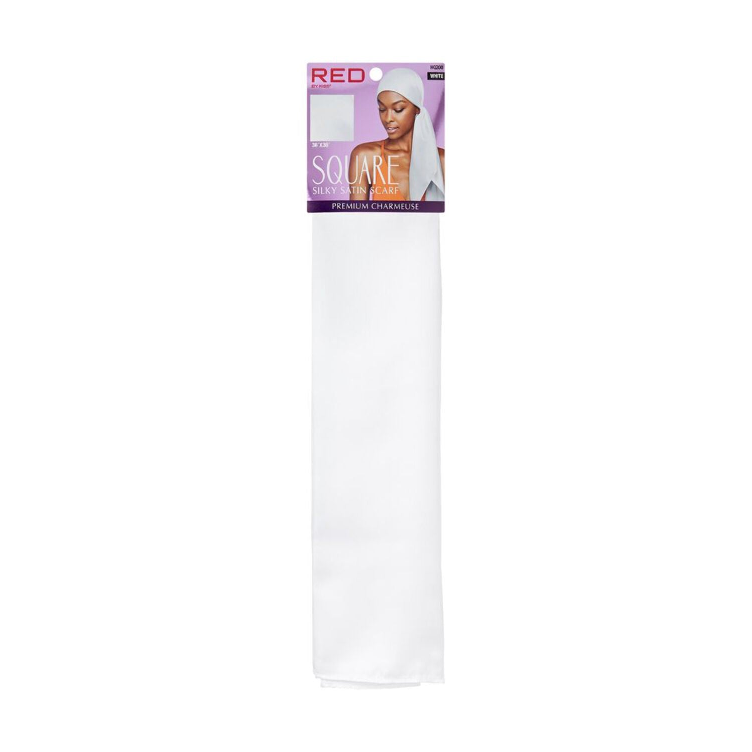 White Slik Scarf