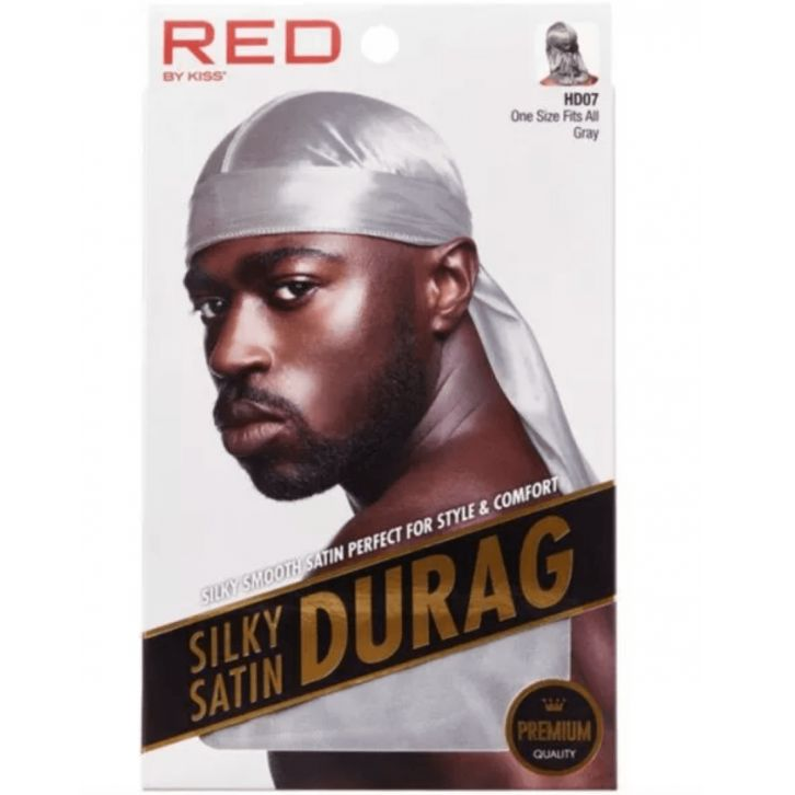 Red Silky Satin Durag HD07