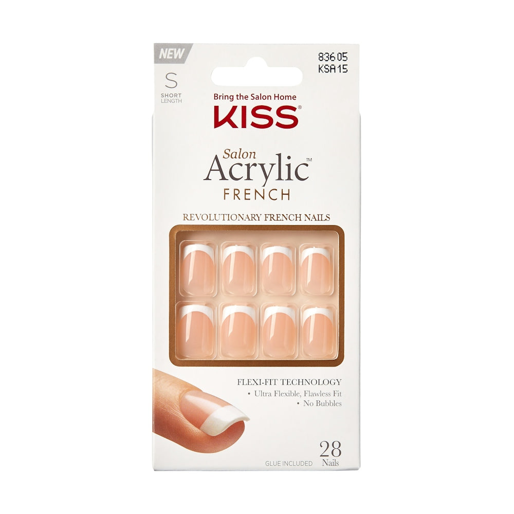 Kiss Salon Acrylic French KA15