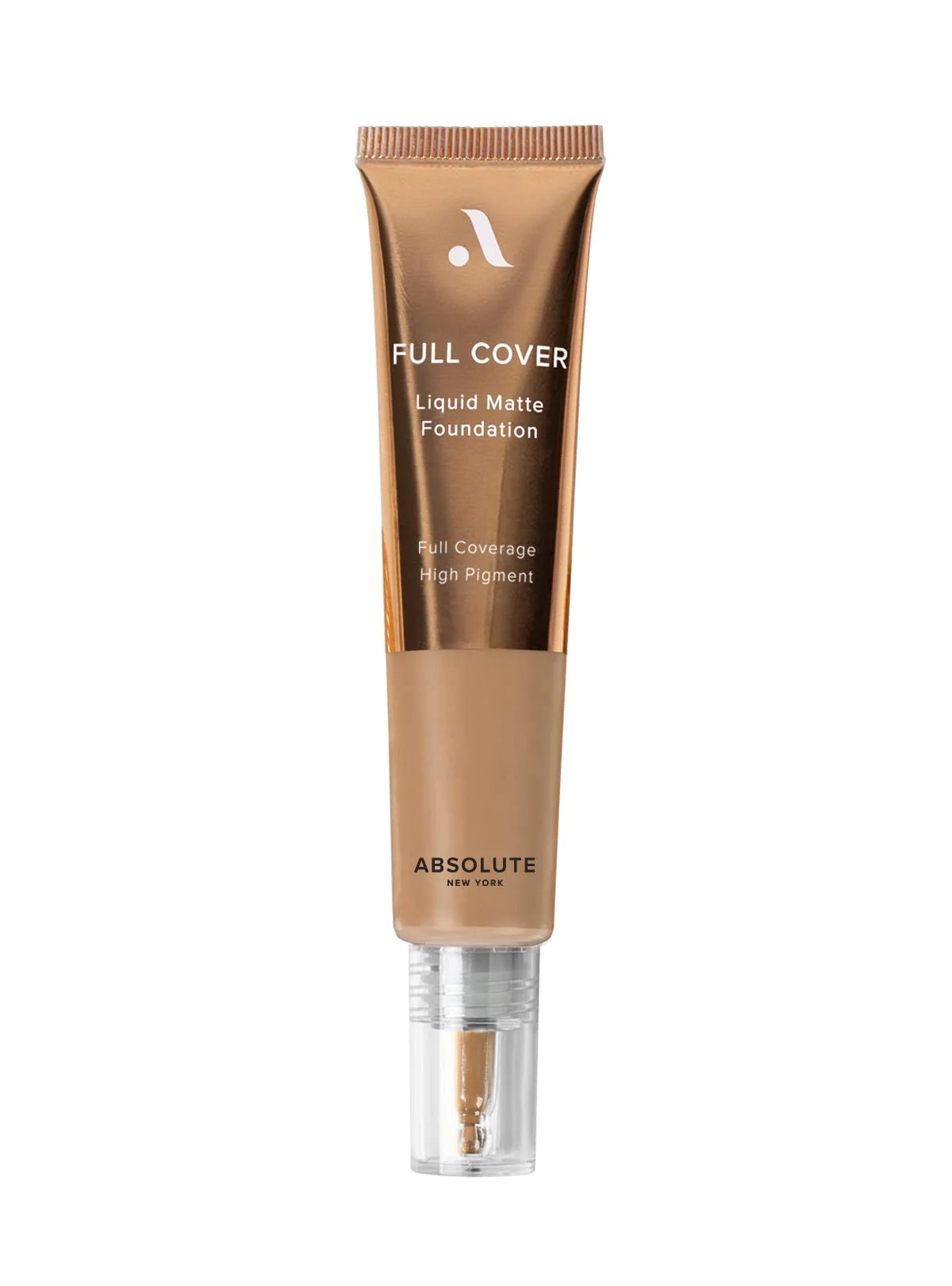 Absolute New York Full Cover Liqued Matte Foundation Warm Walnut