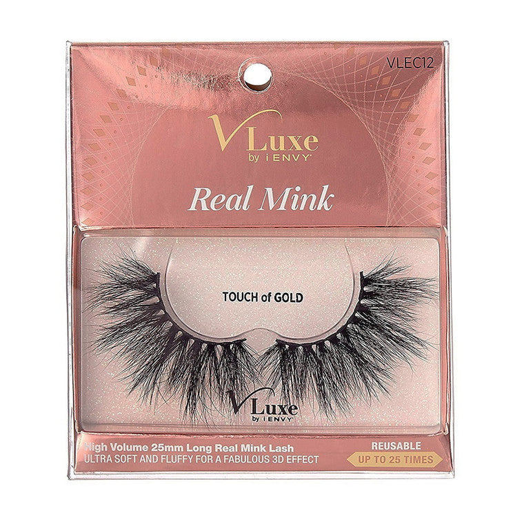 V Lux By i Envy Real Mink Touch Of Gold