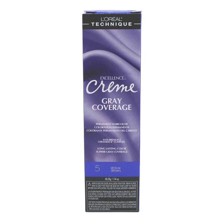 Loreal Technique Gray Coverage 5 Medium Brown