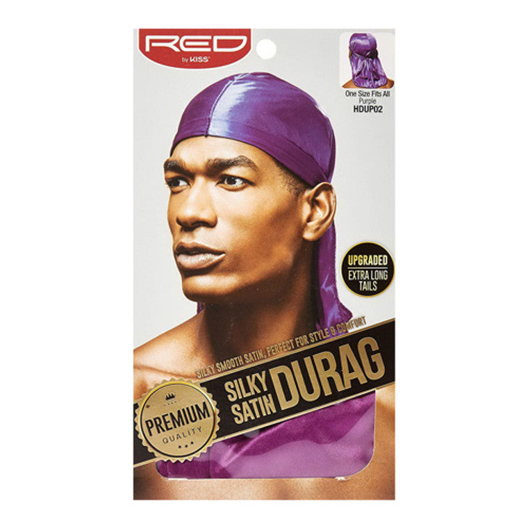 Red By Kiss Premium Silky Satin Durag Purple HDUP02*