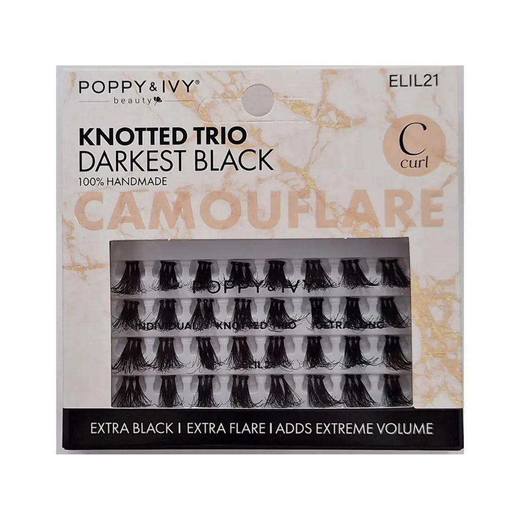 iENVY Trio Individual Lashes Camouflare Individual Knotted Trio Lash