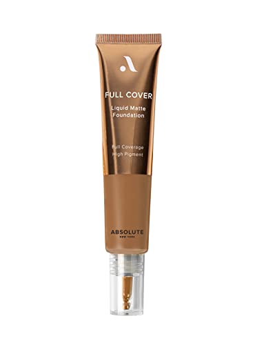 Absolute New York Full Cover Liqued Matte Foundation Neutral Pecan