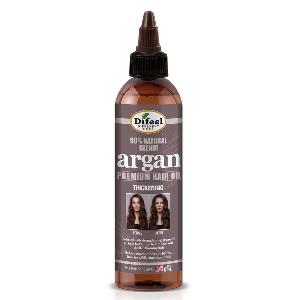 Difeel 99% Natural Blend Argan Premium Hair Oil Thickening