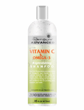 Renpure Vitamin C Omega -3  Shampoo 16 Oz
