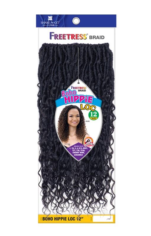 Boho Hippie Loc 12 Inch #1b