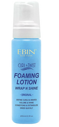 Ebin Curl & Twist Foaming Lotion 8.5 Oz
