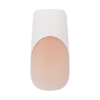 Kiss Core French Press On Fake Glue Nails - Every Minute | French Tips, White, Long, Square official pack