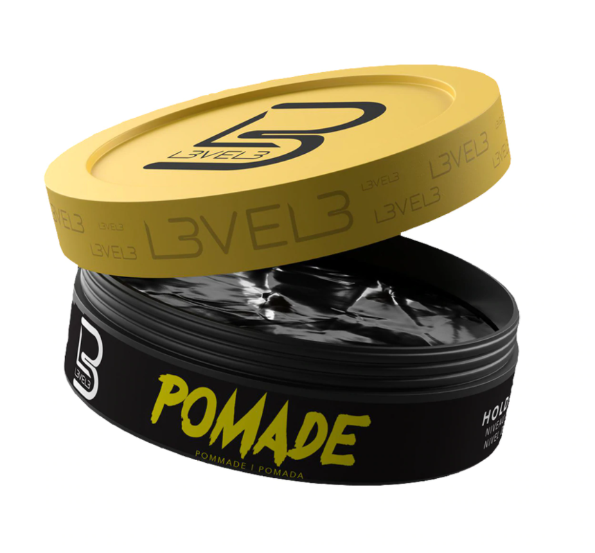 Level 3 Pomade Transparent Formula High Shine 5oz *