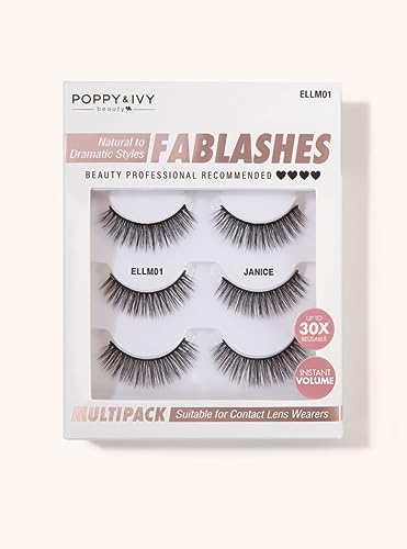 Poppy & Ivy Fablashes Multipack  #ELLM01
