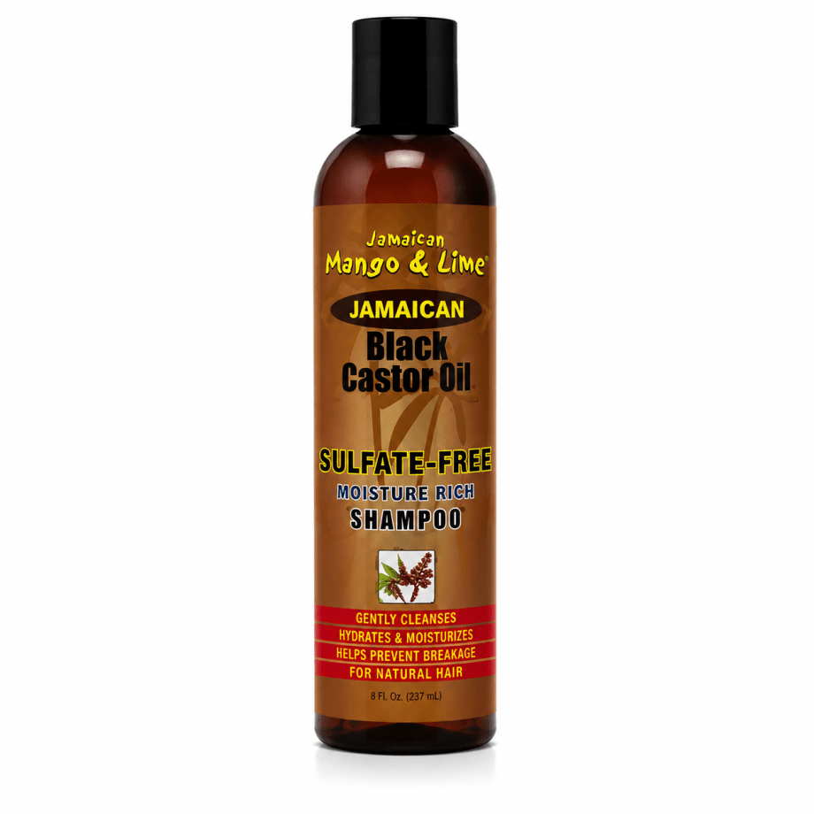 Black Castor Oil Sulfate Moisture Rich Shampoo 8oz *