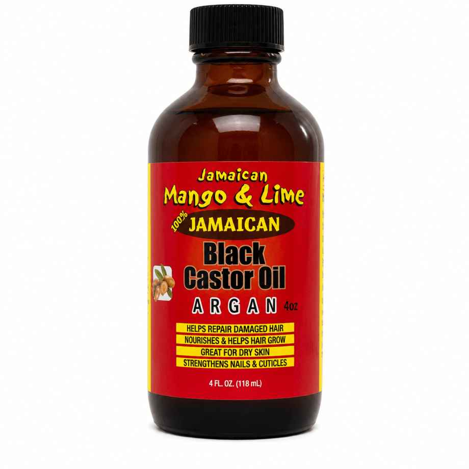 Jamaican Mango & Lime Black Castor  + Argan Oil 4 Oz