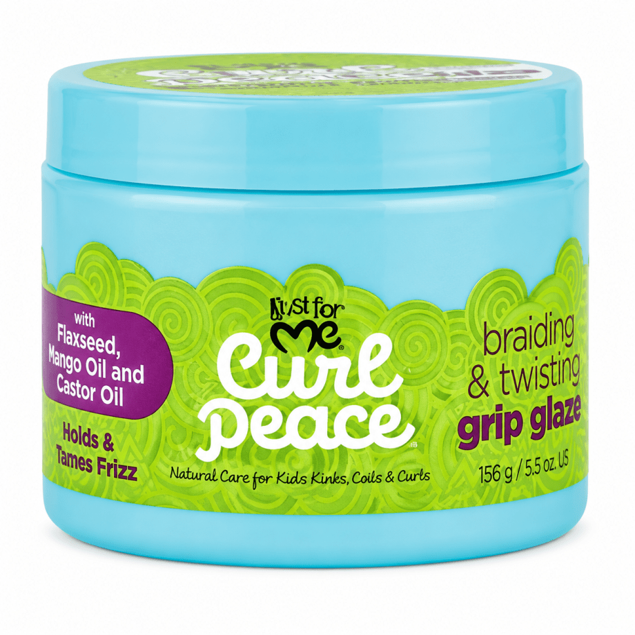 Just For Me Curl Peace Braiding & Twisting Grip Glaze 5.5oz *