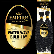 100% Human Hair Water Wave Emipre Bulk #RED 18 Inch
