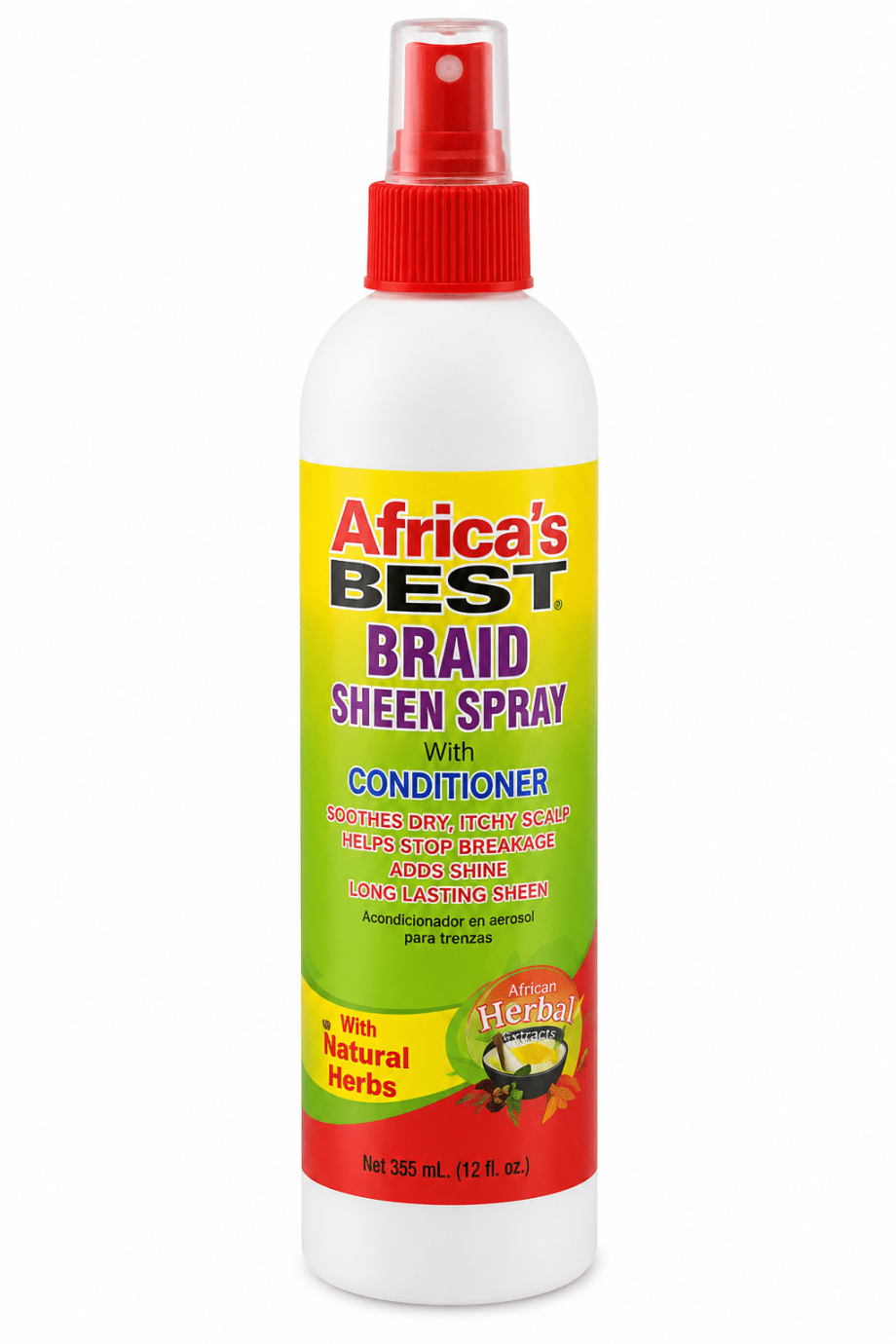 Best Africa's Braid Sheen Spray W/conditioner