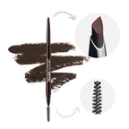 Kiss New York  Line & Fill  Brow Pencil Granite Granito KLE01