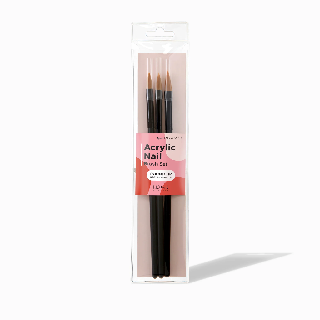 Nicka K Acrylic Nail Brush Set