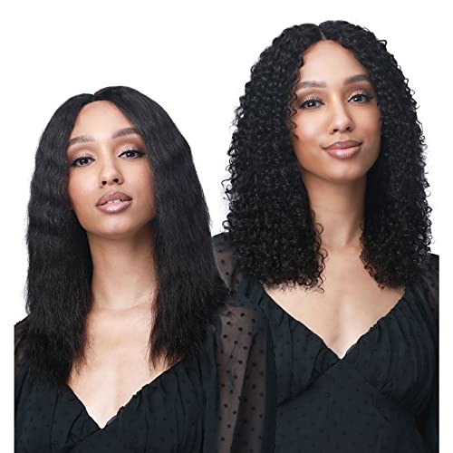Boss Bundle Clip On Wet And Wavy Jerry Curl 9pcs 18" Natural