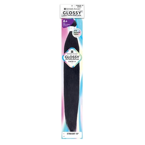 Glossy 100% Virgin Remy 10in