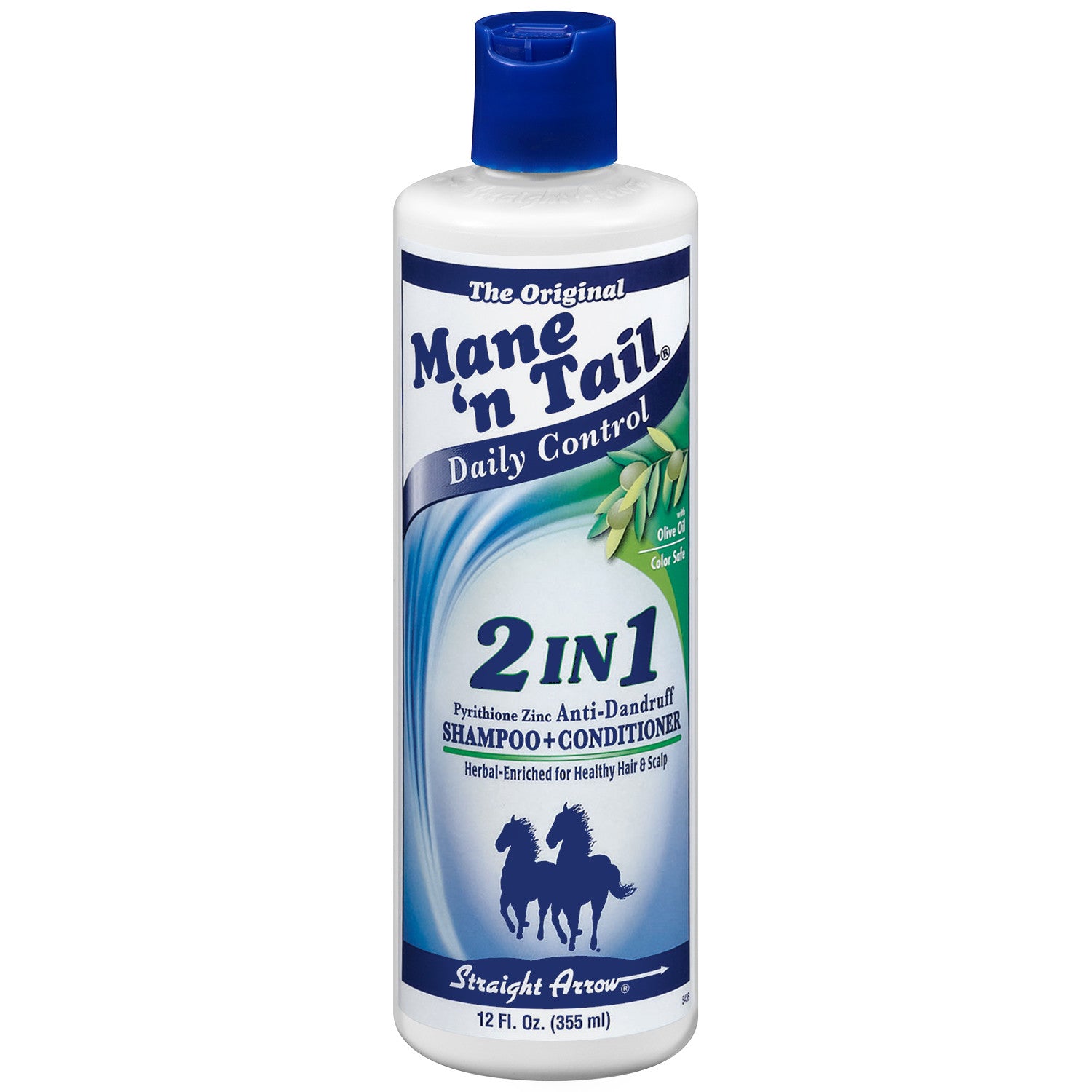 Mane N Tail Daily Control 2 In 1 Shampoo + Conditioner Anti Dandruff 12 Oz *