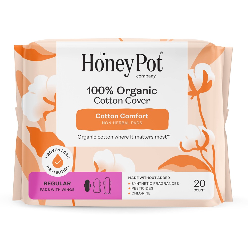 The Honey Pot Organic Regular Pads