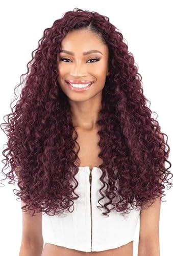 Shake-N-Go Weave Organique Mastermix Burmese Wave 24" (OFF BLACK 1B)