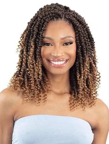 Shake-N-Go Crochet Braids Style Pro 100 Passion Twist 10" (Color: T30)