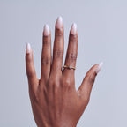 Kiss Core Color Press On Fake Glue Nails - Dulcet | Solid, Pink, Medium, Almond official pack
