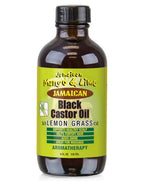 Jamaican Mango & Lime Black Castor Oil 4 oz Lemon Grass