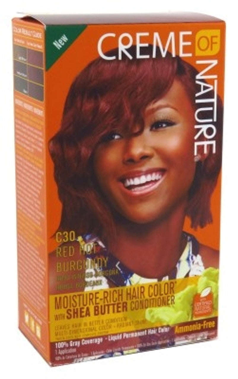 Creme Of Nature C30 Red Hot Burgundy *