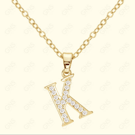 GNS - Initial Necklace Gold