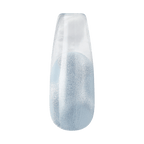 Kiss Glam 3D & Jewel Press On Fake Glue Nails  - Seraphic | Design, Blue & Clear, Long, Coffin official pack